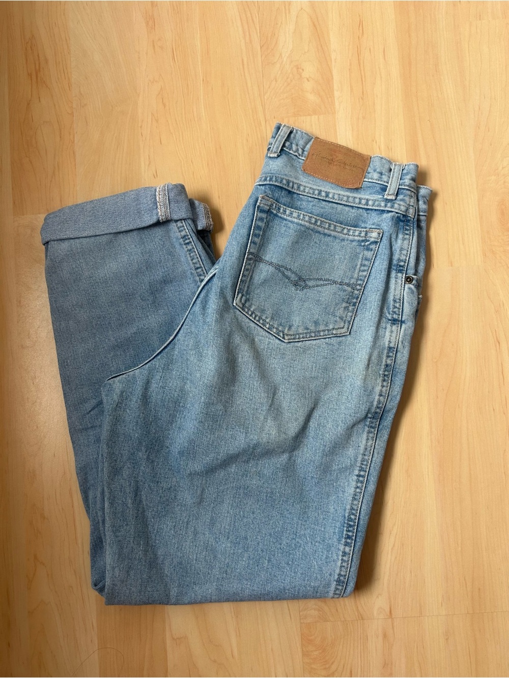 Gloria Vanderbilt Light Blue Straight Jeans
